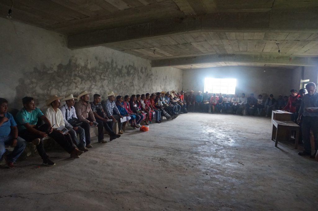 La organización de Texcatepec ha servido para exigir lo que el pueblo